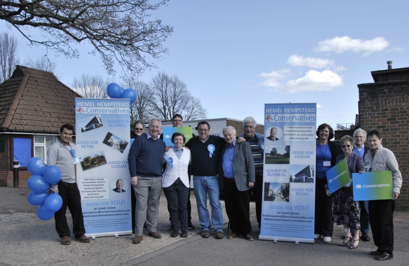 Campaigning day in Chaulden