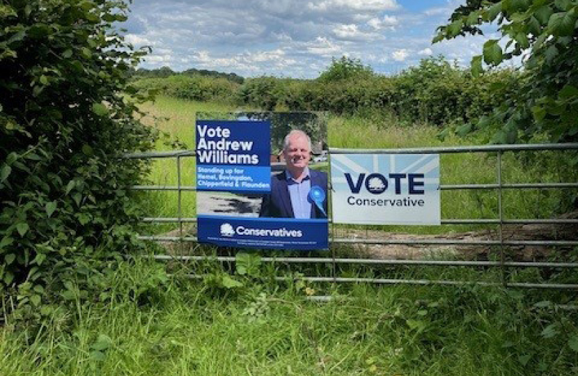 Poster in Flaunden