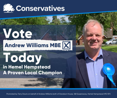 Vote Today for Andrew Williams